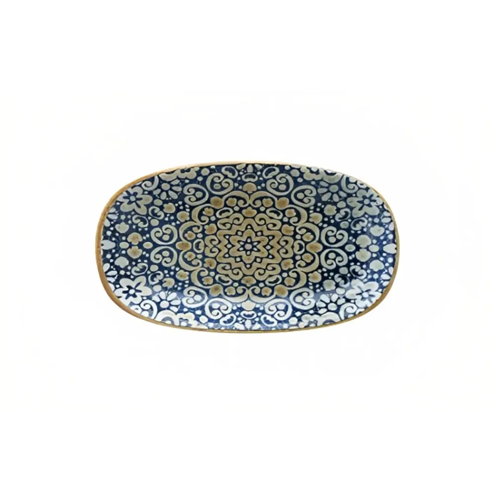 Фото Блюдо сервировочное Bonna Alhambra 11x3x19 см фарфор цвет разноцветный Фото Блюдо сервировочное Bonna Alhambra 11x3x19 см фарфор цвет разноцветный