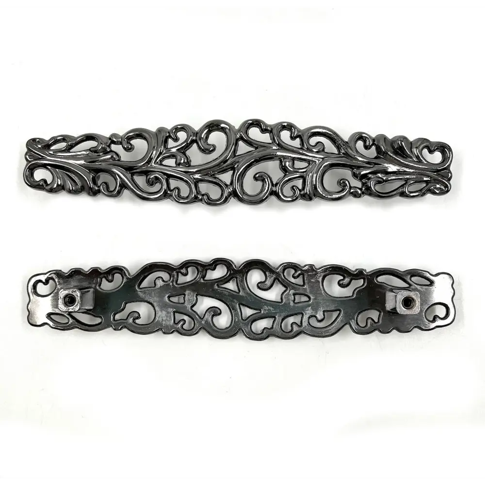 Фото Мебельная ручка-скоба К8103 черный никель 128 мм 4 шт Фото Мебельная ручка-скоба К8103 черный никель 128 мм 4 шт