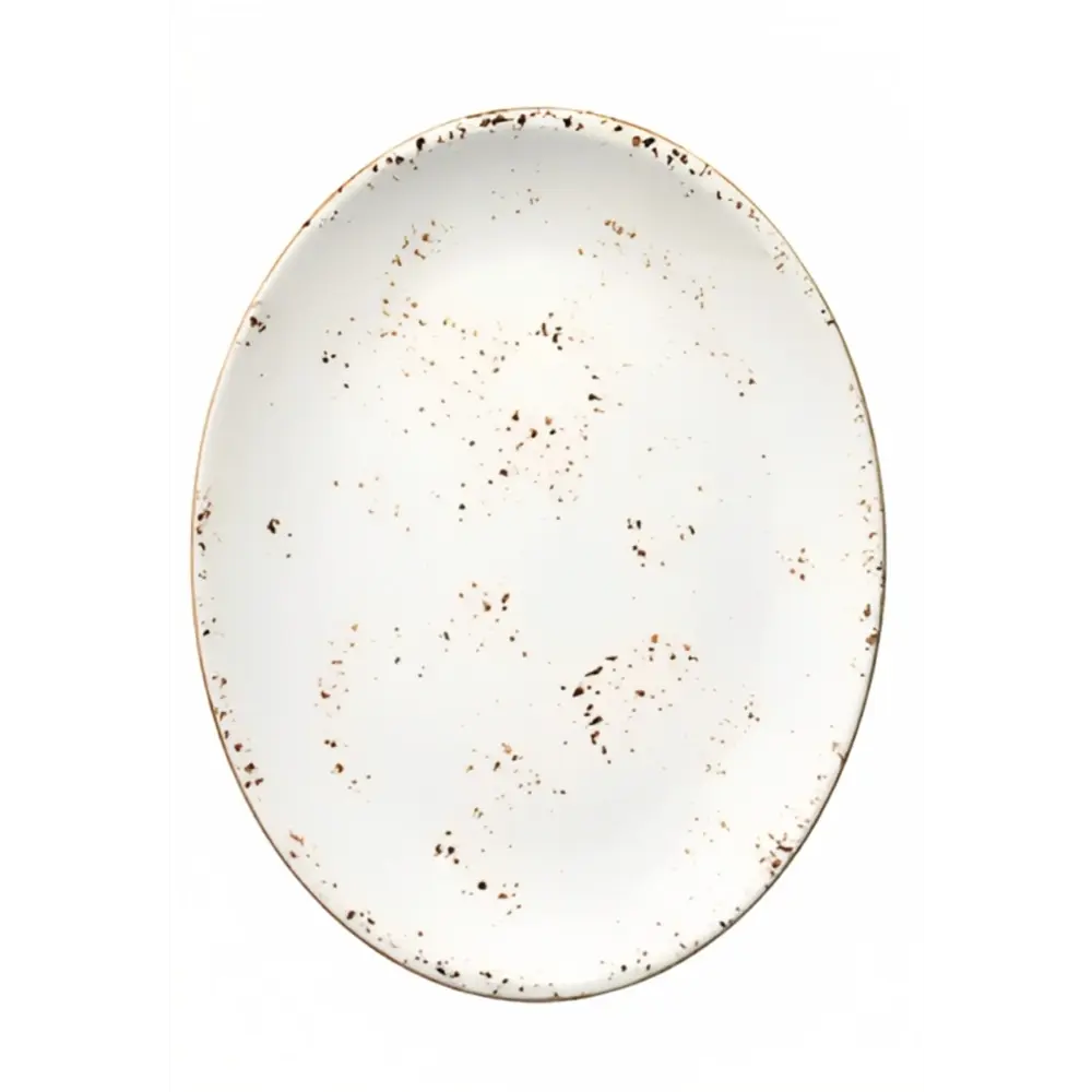 Фото Блюдо сервировочное Bonna Grain 24x3x31 см фарфор цвет белый Фото Блюдо сервировочное Bonna Grain 24x3x31 см фарфор цвет белый