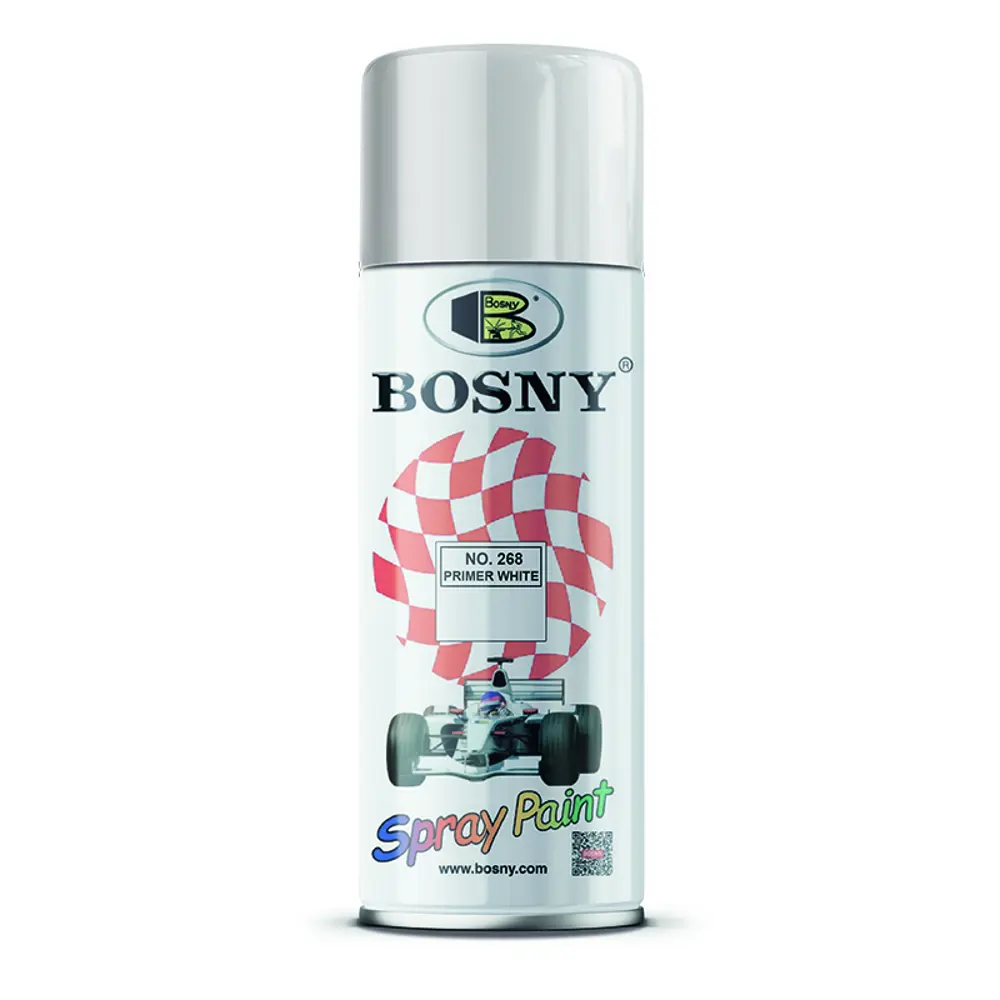Фото Эмаль Bosny 268 белый 0.4 л Фото Эмаль Bosny 268 белый 0.4 л