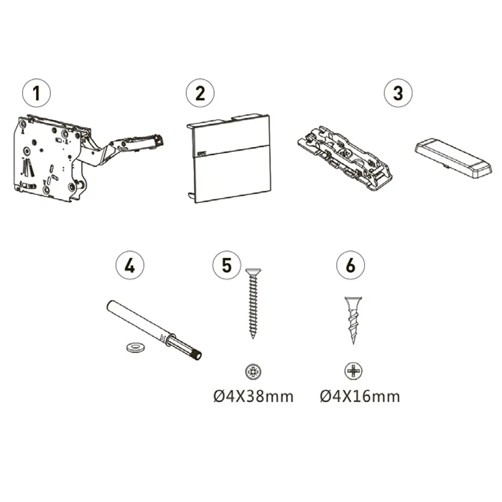 Фото 2 Подъёмник PD-LIFT soft close сильный коэффициент подъемной силы 2500-4500 высота фасада 600 мм белый Фото 2 Подъёмник PD-LIFT soft close сильный коэффициент подъемной силы 2500-4500 высота фасада 600 мм белый