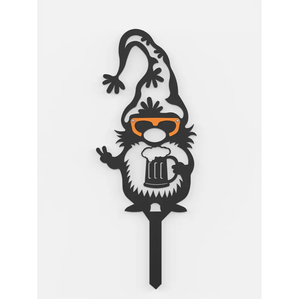 Фото Фигура садовая Гном Мастерская уюта зонт Сталь 22 см 21.5 см Фото Фигура садовая Гном Мастерская уюта зонт Сталь 22 см 21.5 см