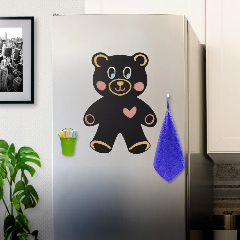 Фото 9 Доска на холодильник магнитно-меловая Brauberg 30x40 см "Teddy Bear" с набором аксессуаров 237841 Фото 9 Доска на холодильник магнитно-меловая Brauberg 30x40 см "Teddy Bear" с набором аксессуаров 237841