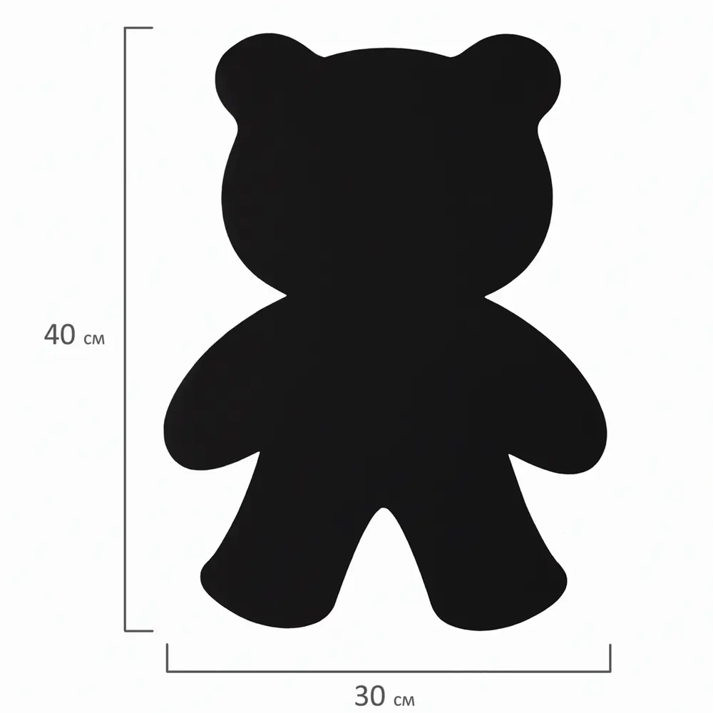 Фото 3 Доска на холодильник магнитно-меловая Brauberg 30x40 см "Teddy Bear" с набором аксессуаров 237841 Фото 3 Доска на холодильник магнитно-меловая Brauberg 30x40 см "Teddy Bear" с набором аксессуаров 237841