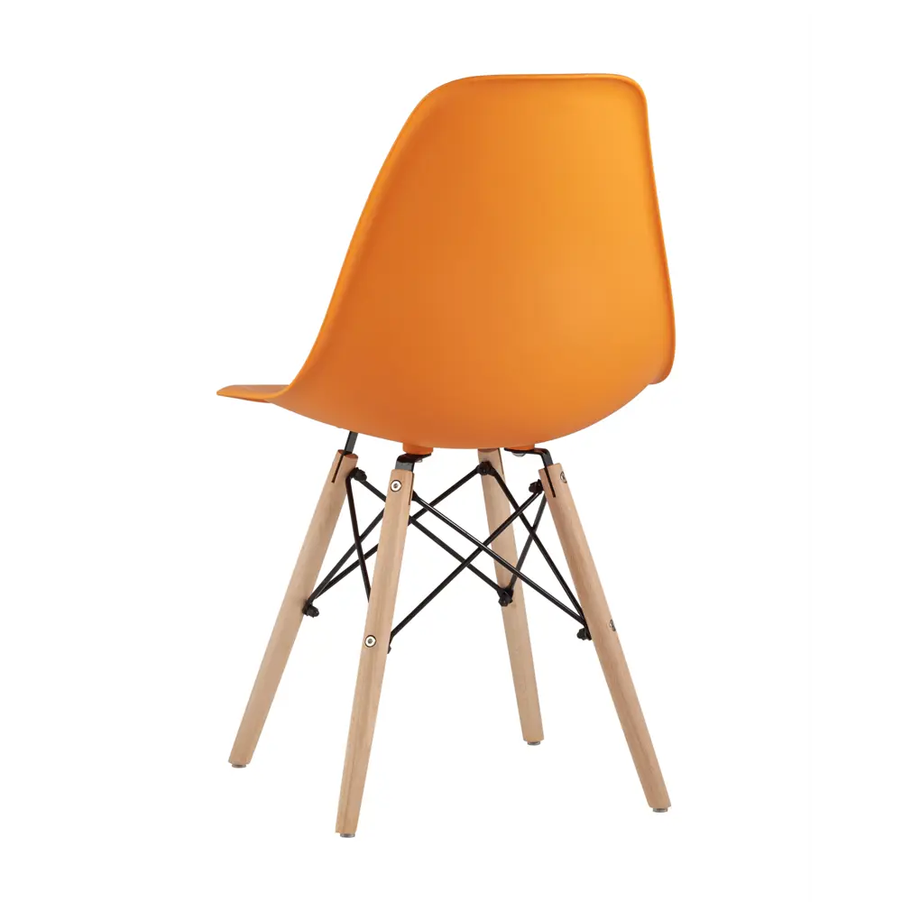 Фото 5 Стул кухонный Стул груп Y801 Orange 81x42x46 см пластик цвет оранжевый Фото 5 Стул кухонный Стул груп Y801 Orange 81x42x46 см пластик цвет оранжевый