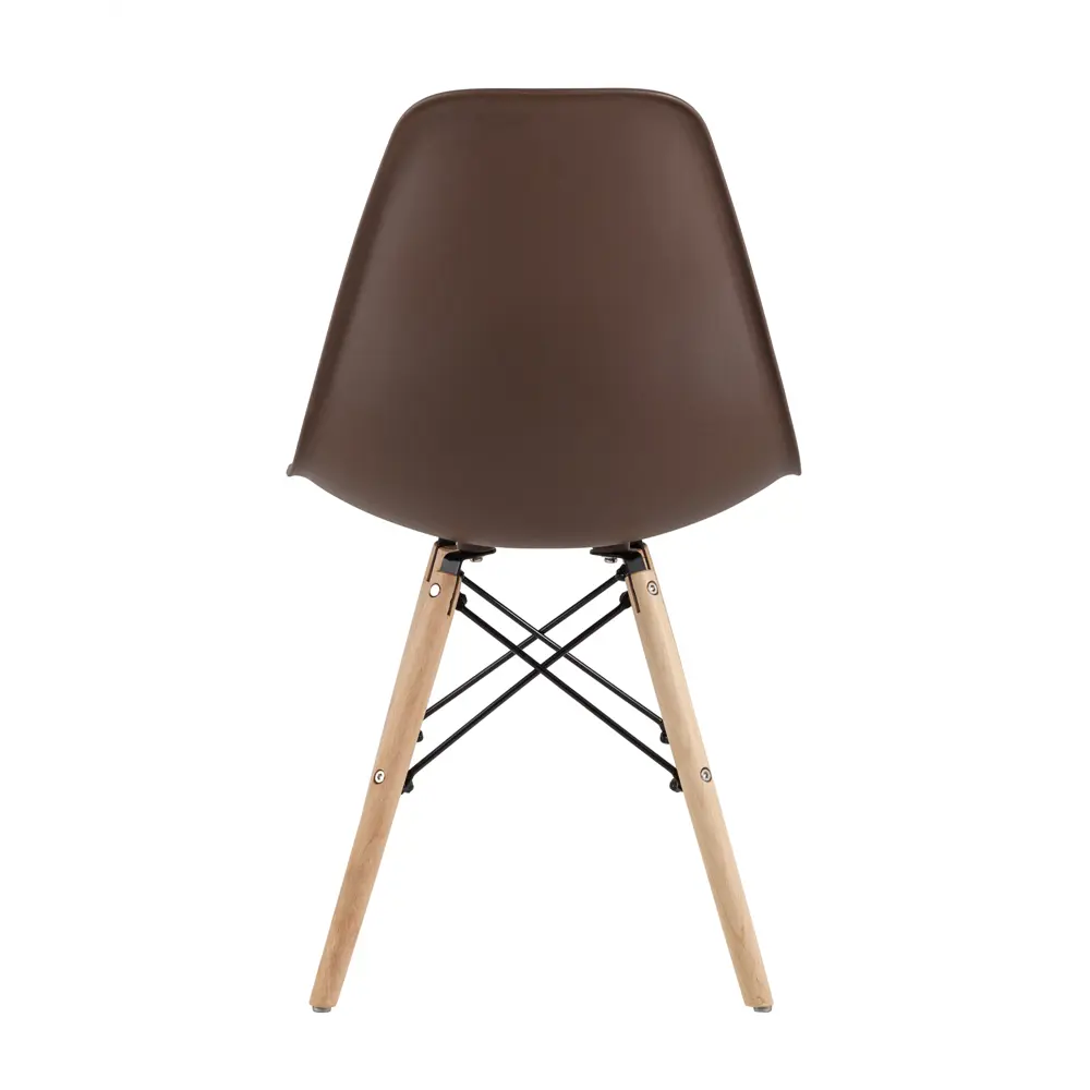 Фото 4 Стул кухонный Стул груп Y801 Brown 81x42x46 см пластик цвет коричневый Фото 4 Стул кухонный Стул груп Y801 Brown 81x42x46 см пластик цвет коричневый