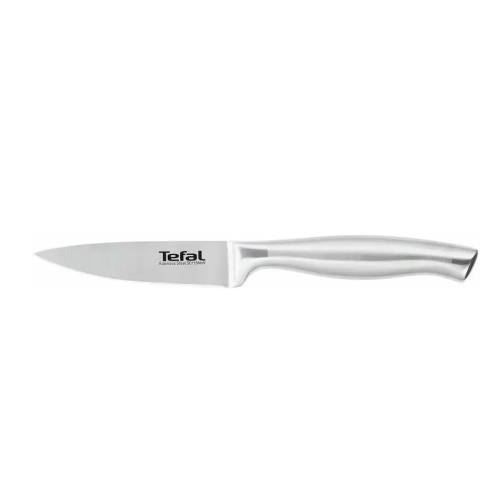 Фото Кухонный нож Tefal K1701174 лезвие 9 см цвет нержавеющая сталь Фото Кухонный нож Tefal K1701174 лезвие 9 см цвет нержавеющая сталь