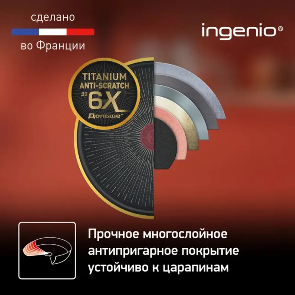 Фото 8 Набор посуды 3 предмета Tefal Ingenio Daily Chef алюминий цвет черный Фото 8 Набор посуды 3 предмета Tefal Ingenio Daily Chef алюминий цвет черный