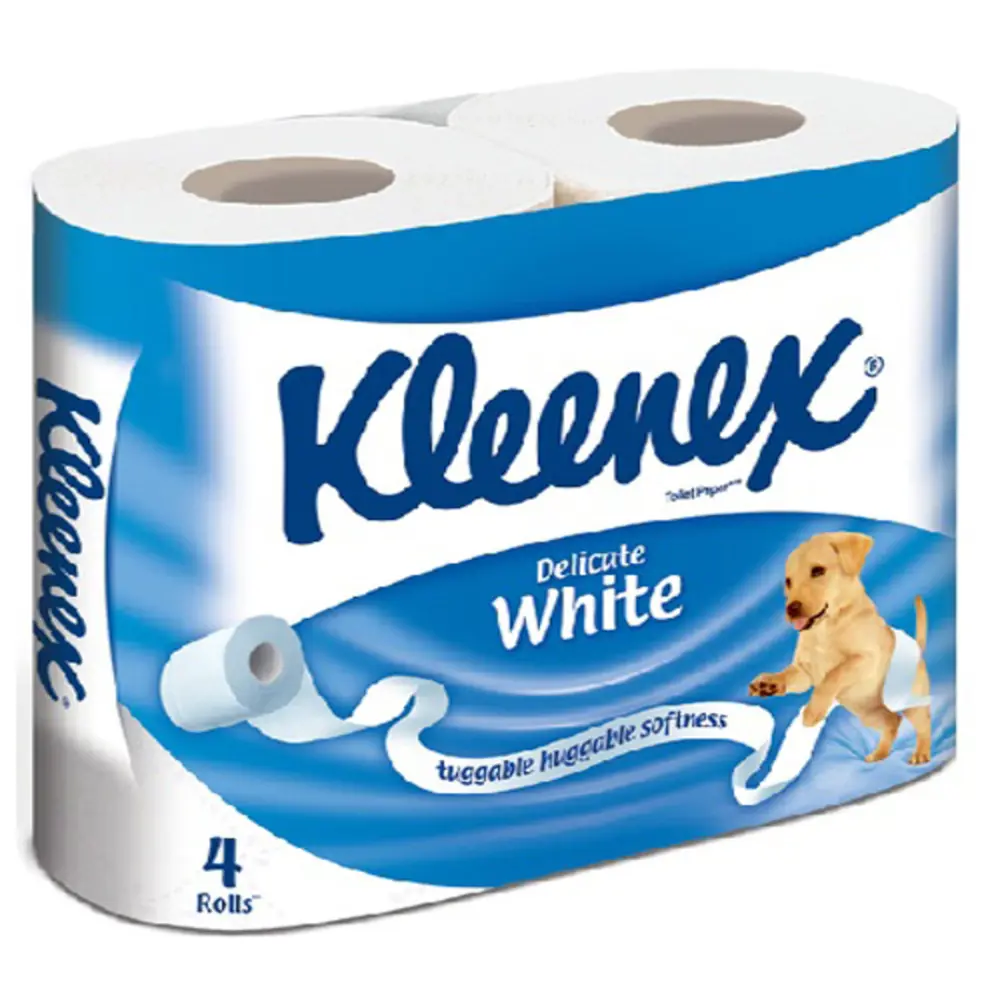 Фото Туалетная бумага Kleenex 2-хслойная неароматизированная Деликат Уайт 4 шт Фото Туалетная бумага Kleenex 2-хслойная неароматизированная Деликат Уайт 4 шт