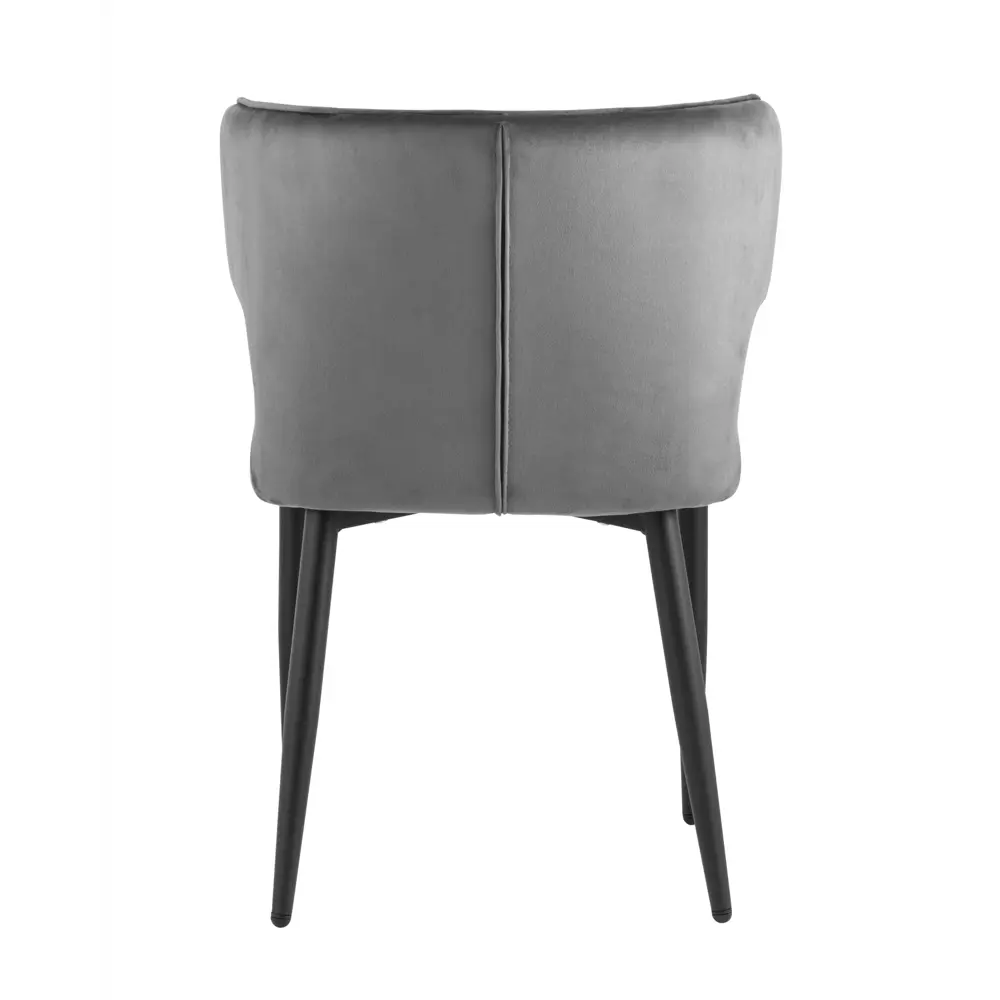 Фото 5 Кухонный стул Stool Group Матео 86x57x48 см велюр цвет серый 4 шт Фото 5 Кухонный стул Stool Group Матео 86x57x48 см велюр цвет серый 4 шт