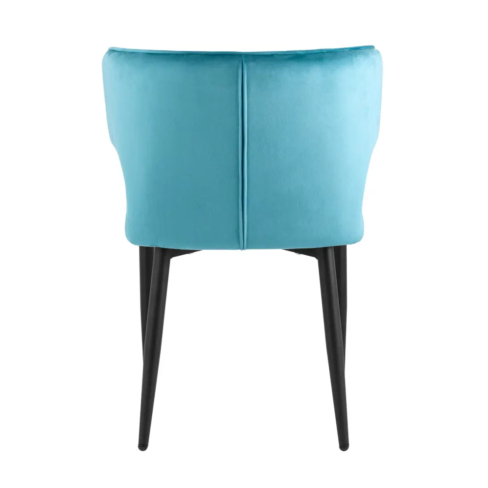 Фото 5 Кухонный стул Stool Group Матео 86x57x48 см велюр цвет бирюзовый 4 шт Фото 5 Кухонный стул Stool Group Матео 86x57x48 см велюр цвет бирюзовый 4 шт