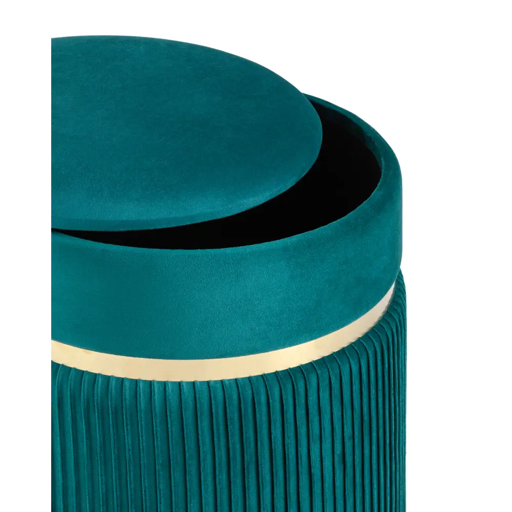 Фото 3 Пуф Stool Group Миранда 36x44x36см цвет бирюзовый Фото 3 Пуф Stool Group Миранда 36x44x36см цвет бирюзовый