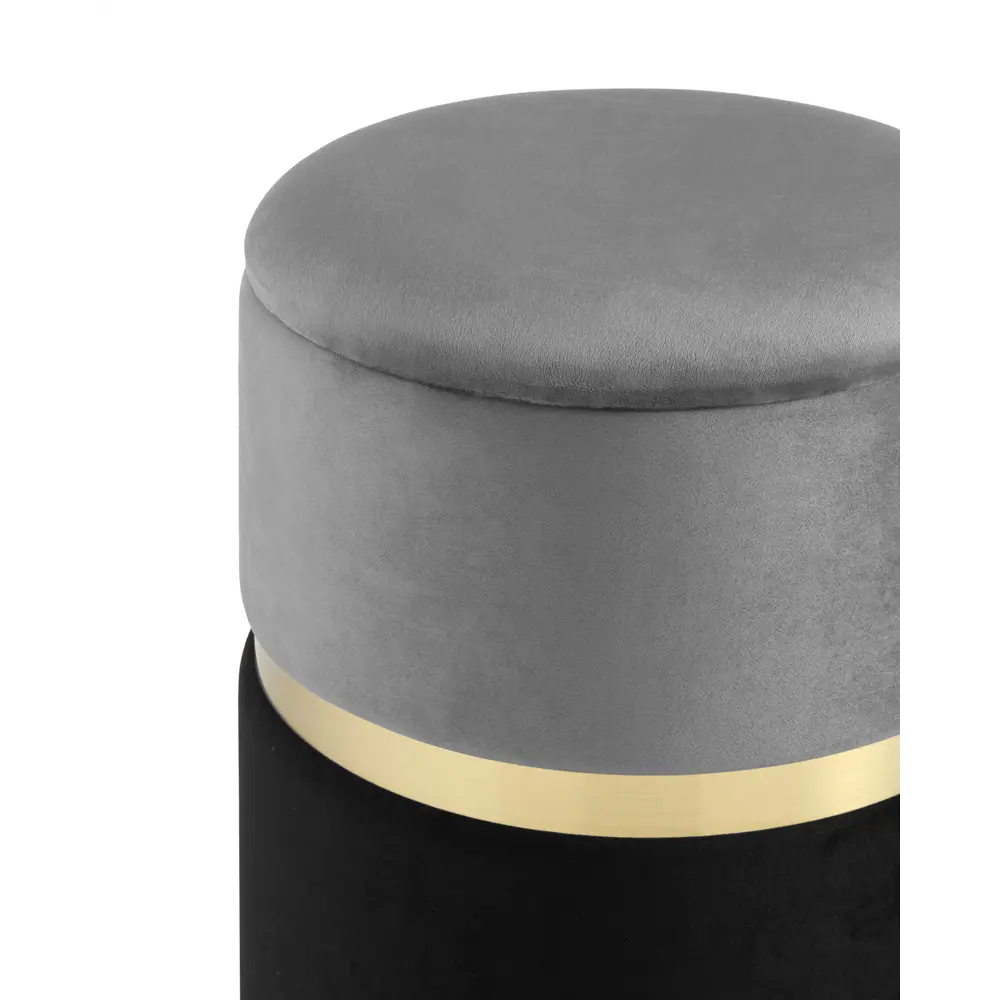 Фото 4 Пуф Stool Group 36x36 см цвет серо-черный 19A060VA-8167-55-70 Фото 4 Пуф Stool Group 36x36 см цвет серо-черный 19A060VA-8167-55-70