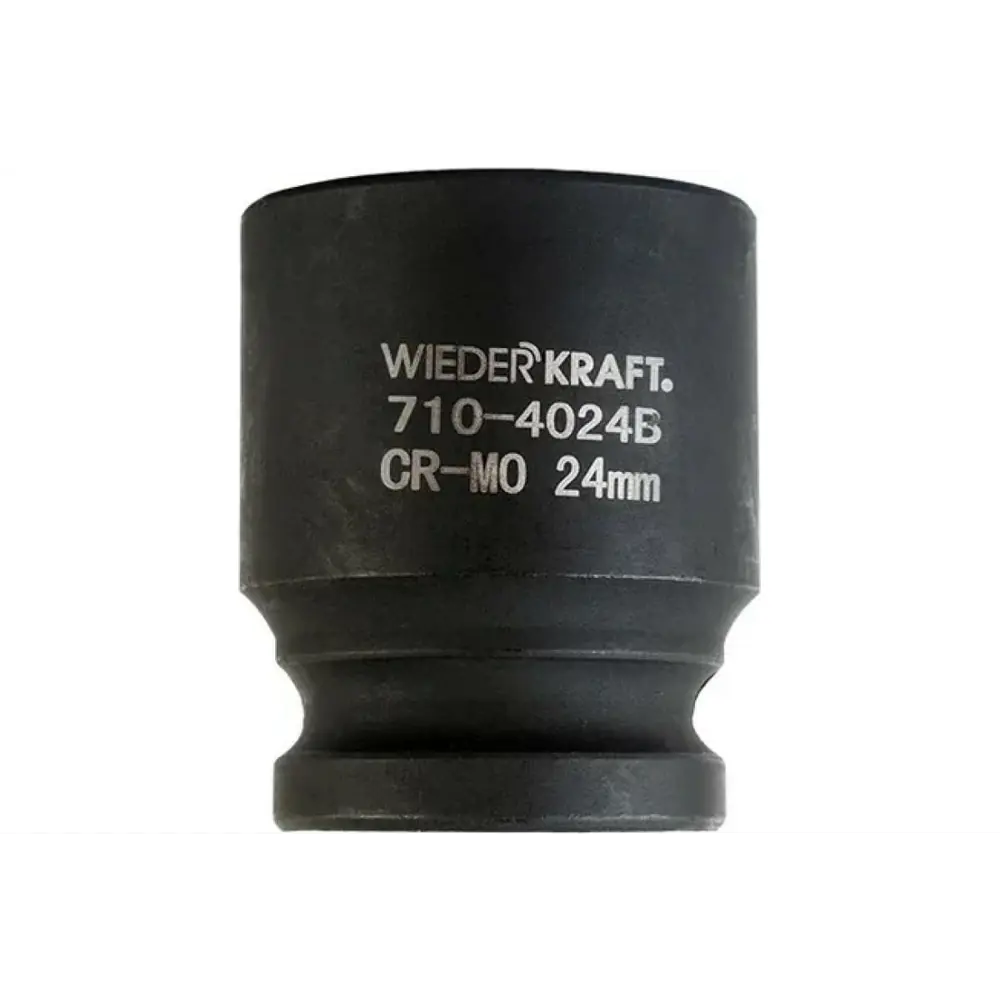 Фото Торцевая головка шестигранная Wiederkraft WDK-710-4024 1/2 дюйма 24 мм Фото Торцевая головка шестигранная Wiederkraft WDK-710-4024 1/2 дюйма 24 мм