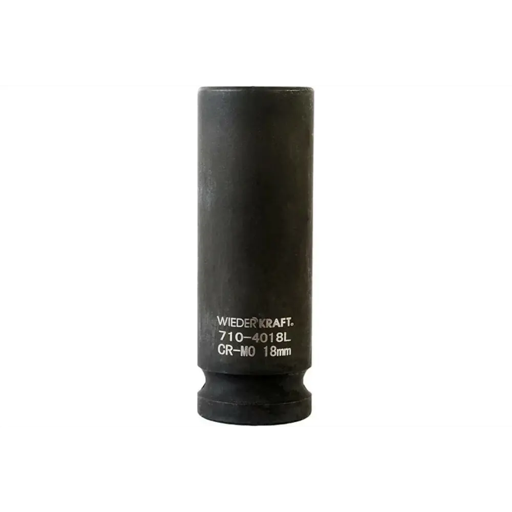 Фото Торцевая головка шестигранная Wiederkraft WDK-710-4018L 1/2 дюйма 18 мм Фото Торцевая головка шестигранная Wiederkraft WDK-710-4018L 1/2 дюйма 18 мм