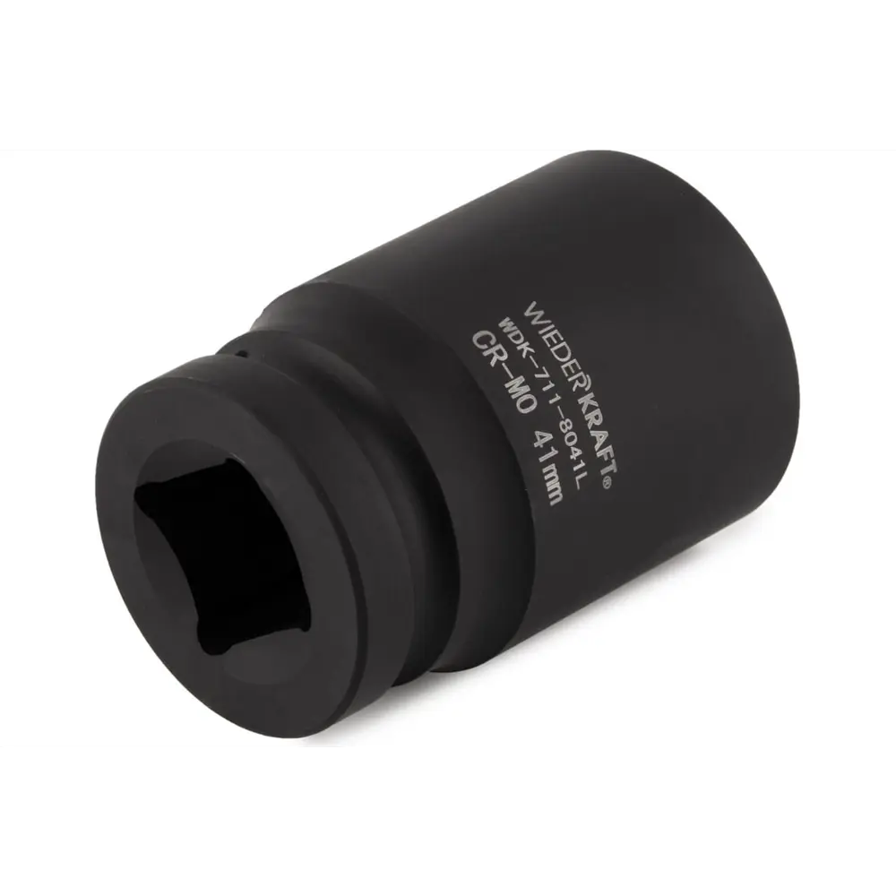 Фото 3 Торцевая головка шестигранная Wiederkraft WDK-711-8041L 1 дюйм дюйм 41 мм Фото 3 Торцевая головка шестигранная Wiederkraft WDK-711-8041L 1 дюйм дюйм 41 мм