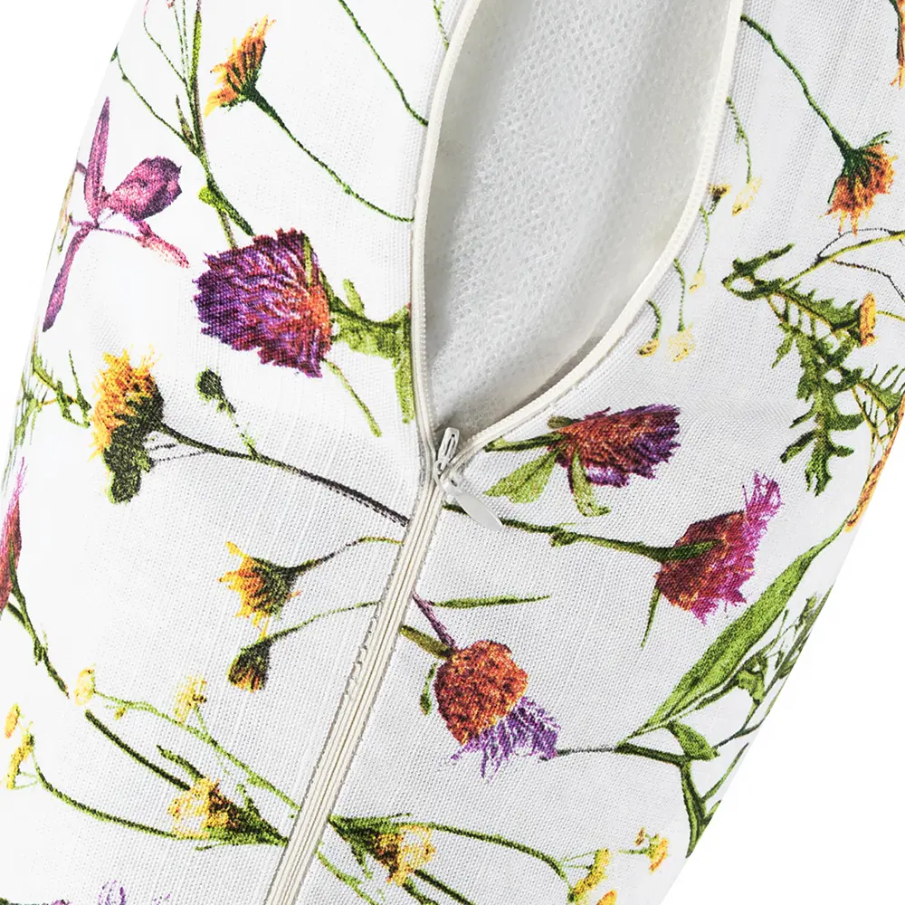 Фото 5 Декоративная наволочка Altali 702-2048/1, 43x43 см, цвет белый, зеленый, фиолетовый