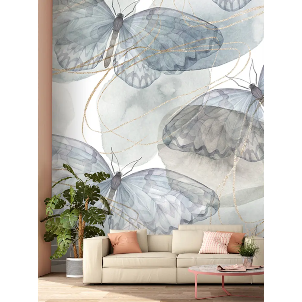 Фото Фотообои бумажные Postermarket 300x270 см WM-337 Бабочки Фото Фотообои бумажные Postermarket 300x270 см WM-337 Бабочки