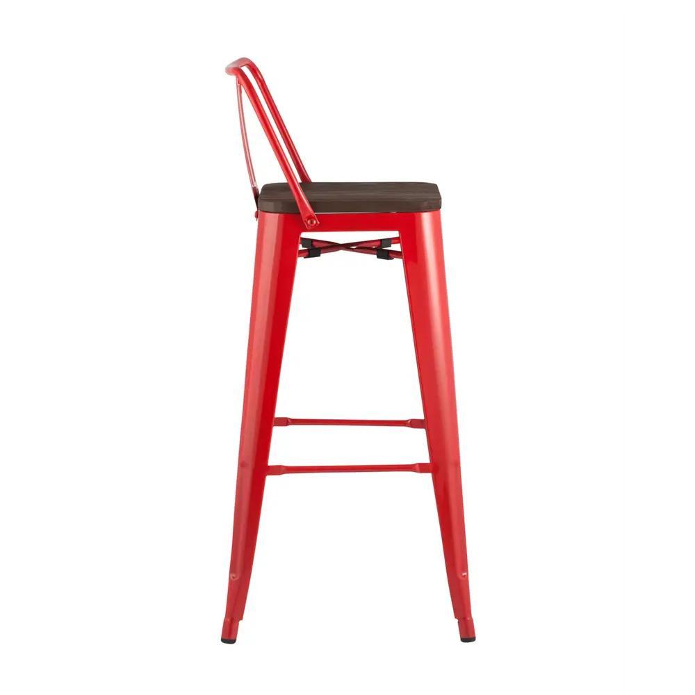 Фото 2 Барный стул Stool Group 43x97x43 цвет красный Фото 2 Барный стул Stool Group 43x97x43 цвет красный