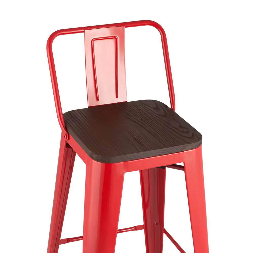 Фото 7 Барный стул Stool Group 43x97x43 цвет красный Фото 7 Барный стул Stool Group 43x97x43 цвет красный