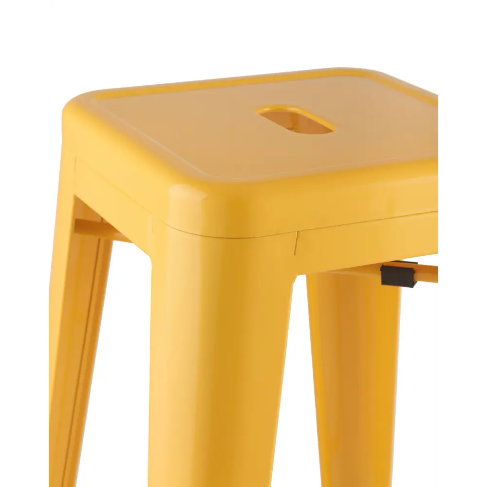 Фото 4 Барный стул Stool Group Tolix 43x77x43 цвет желтый Фото 4 Барный стул Stool Group Tolix 43x77x43 цвет желтый