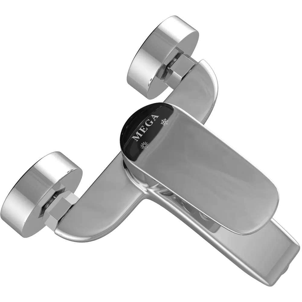 Фото 8 Смеситель для ванны Mega 565814 однорычажный цвет хром Фото 8 Смеситель для ванны Mega 565814 однорычажный цвет хром