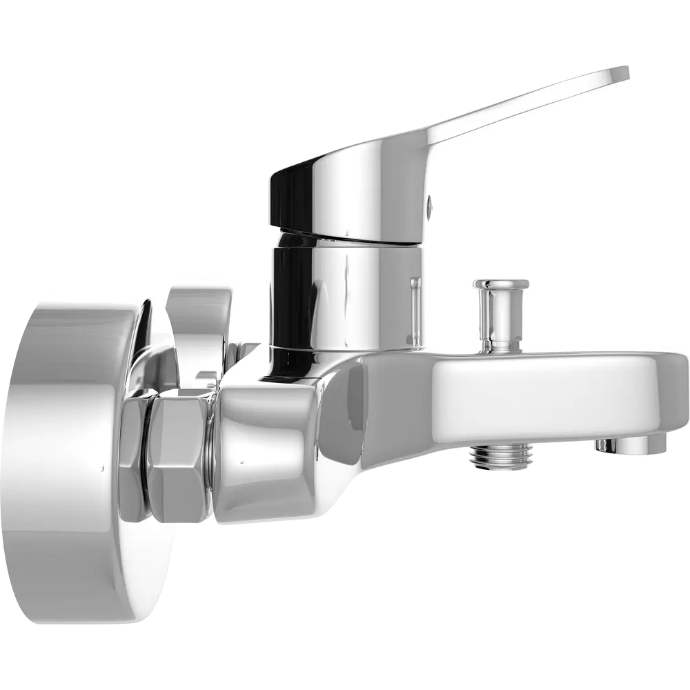 Фото 8 Смеситель для ванны Mega 565808 однорычажный цвет хром Фото 8 Смеситель для ванны Mega 565808 однорычажный цвет хром