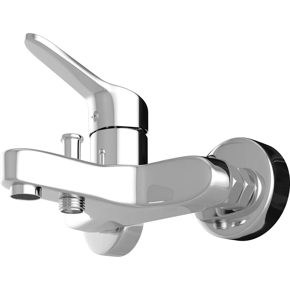 Фото 6 Смеситель для ванны Mega 565808 однорычажный цвет хром Фото 6 Смеситель для ванны Mega 565808 однорычажный цвет хром