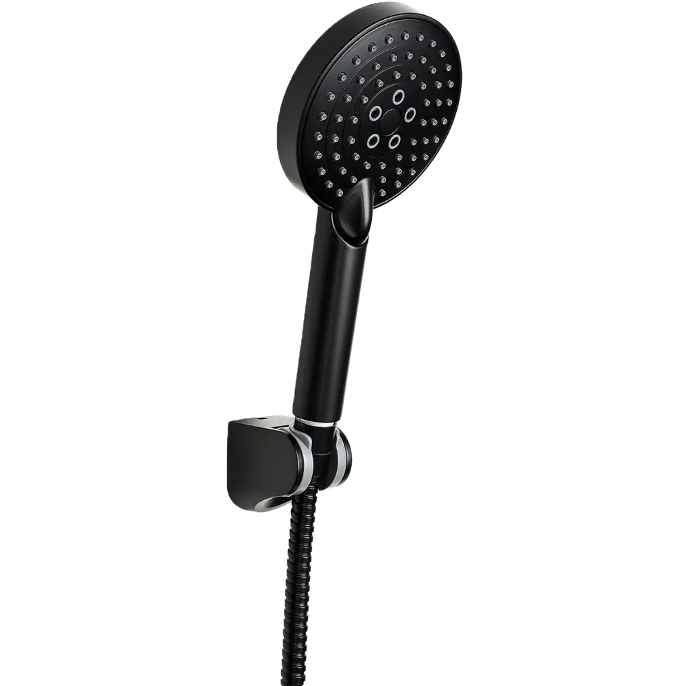 Фото 14 Смеситель для ванны Mega 576128 однорычажный с душевой лейкой цвет черный Фото 14 Смеситель для ванны Mega 576128 однорычажный с душевой лейкой цвет черный