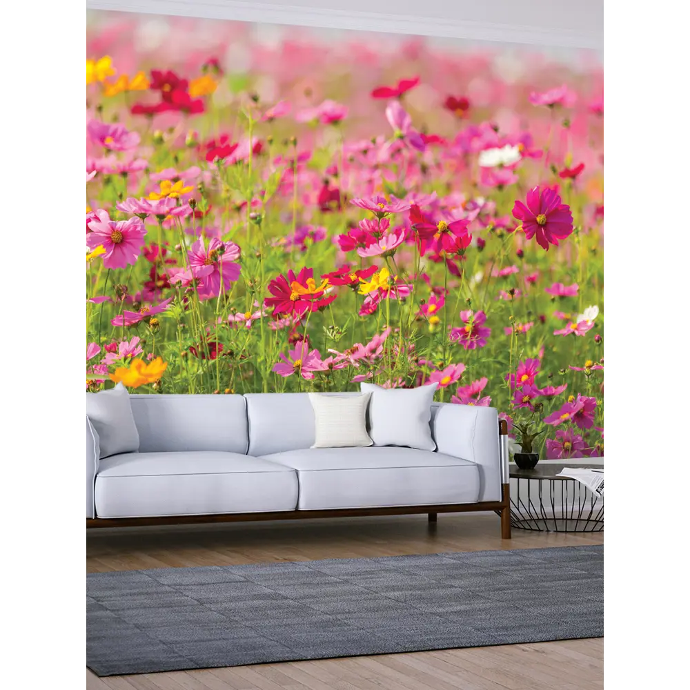 Фото Фотообои бумажные Postermarket 254x184 см WM-79 Полевые цветы Фото Фотообои бумажные Postermarket 254x184 см WM-79 Полевые цветы