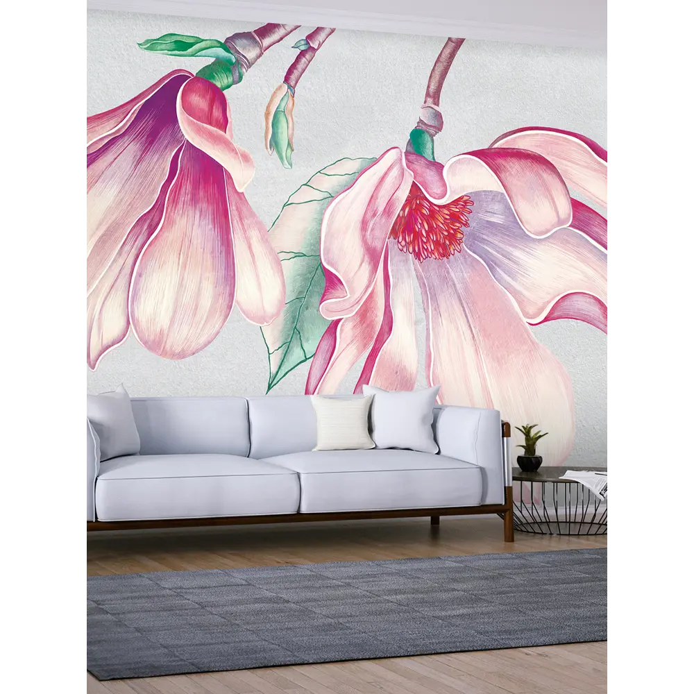 Фото Фотообои флизелиновые Postermarket 400x260 см WM-155NW Цветы Фото Фотообои флизелиновые Postermarket 400x260 см WM-155NW Цветы