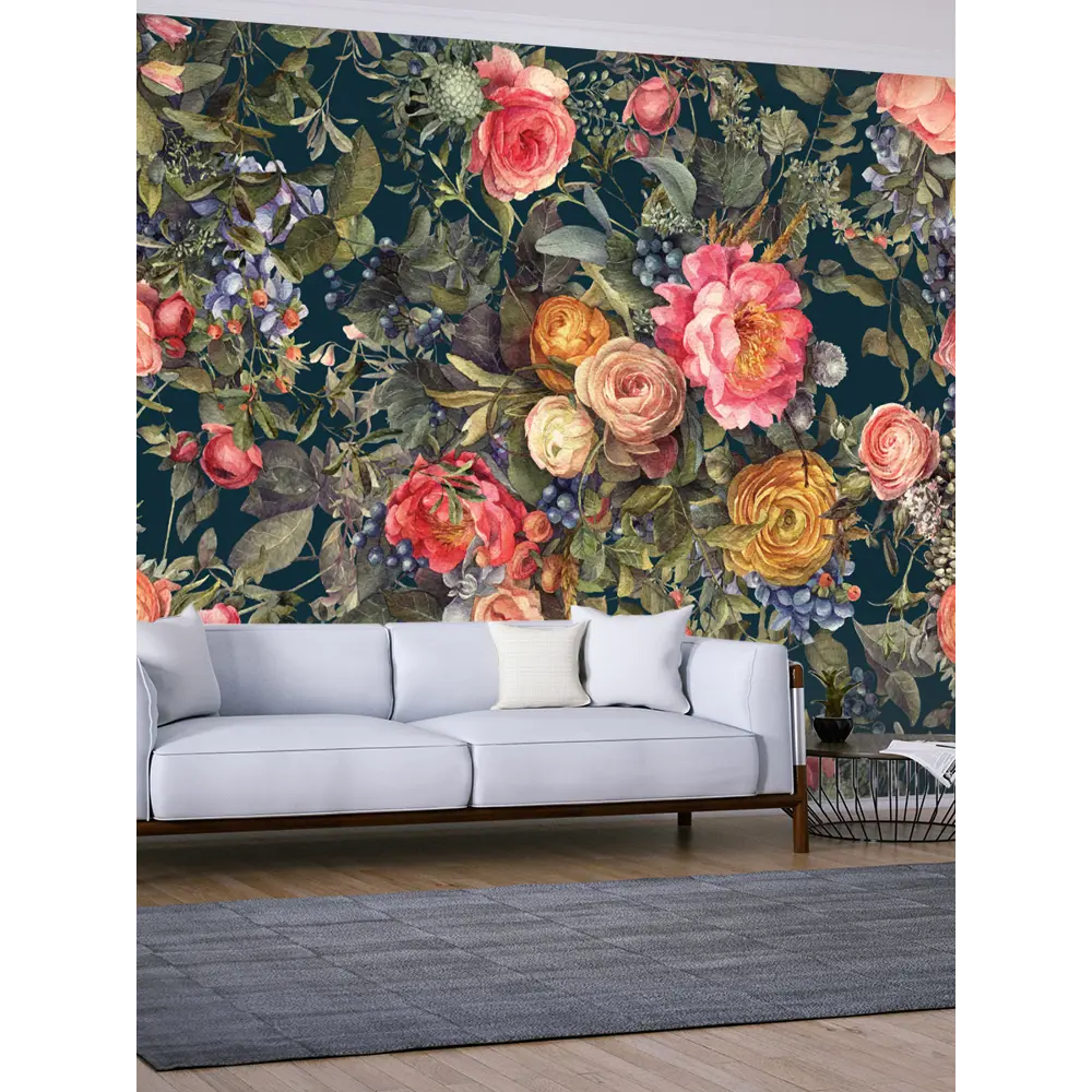 Фото Фотообои флизелиновые Postermarket 400x260 см WM-98NW Цветы