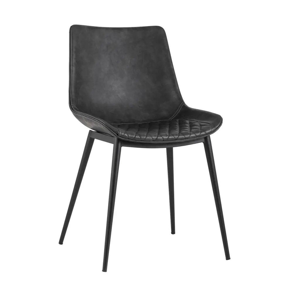 Фото 4 Кухонный стул Stool Group Texas 74x46x46.5 см экокожа цвет серый 2 шт Фото 4 Кухонный стул Stool Group Texas 74x46x46.5 см экокожа цвет серый 2 шт