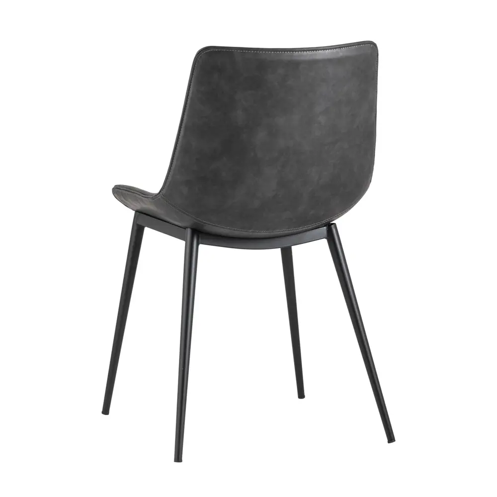Фото 3 Кухонный стул Stool Group Texas 74x46x46.5 см экокожа цвет серый 2 шт Фото 3 Кухонный стул Stool Group Texas 74x46x46.5 см экокожа цвет серый 2 шт