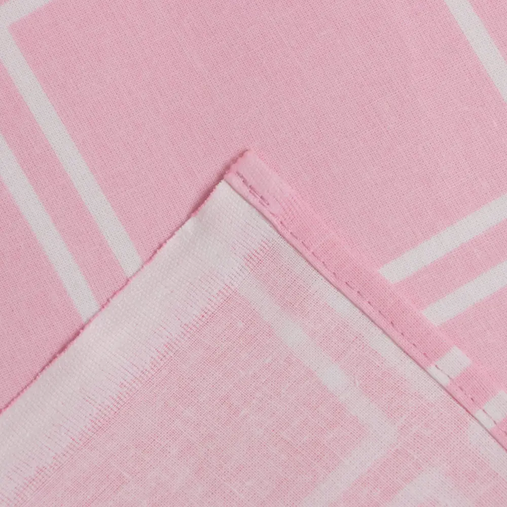 Фото 3 Комплект постельного белья ЛидерТекс 7096975, двуспальный, бязь цвет розовый Фото 3 Комплект постельного белья ЛидерТекс 7096975, двуспальный, бязь цвет розовый