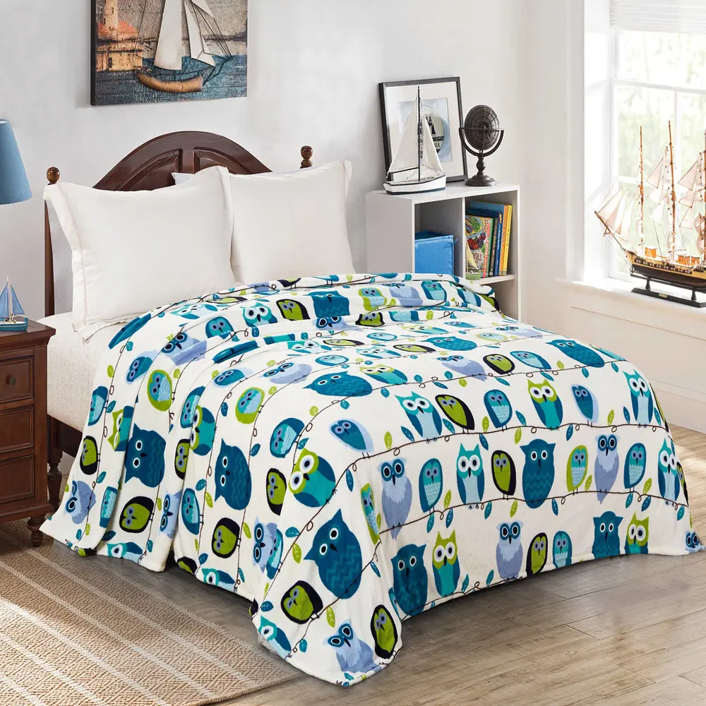 Фото Плед Бояртекс 7763120, 180x200 см, велсофт, цвет белый Фото Плед Бояртекс 7763120, 180x200 см, велсофт, цвет белый