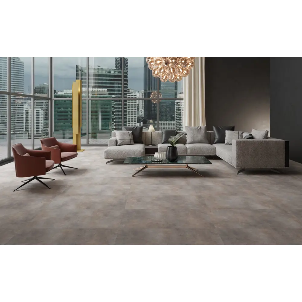 Фото 2 Керамогранит Decovita Desert Warm Grey HDR Stone 60x120 см 1.44м² цвет коричневый, цена за упаковку Фото 2 Керамогранит Decovita Desert Warm Grey HDR Stone 60x120 см 1.44м² цвет коричневый, цена за упаковку
