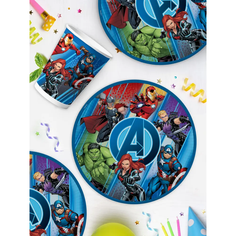 Фото 5 Набор одноразовой посуды ND Play Marvel 12 предметов 6 персон бумага цвет разноцветный Фото 5 Набор одноразовой посуды ND Play Marvel 12 предметов 6 персон бумага цвет разноцветный