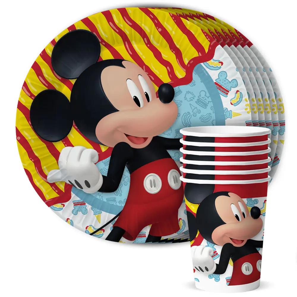 Фото Набор одноразовой посуды ND Play Mickey Mouse 12 предметов 6 персон бумага цвет разноцветный Фото Набор одноразовой посуды ND Play Mickey Mouse 12 предметов 6 персон бумага цвет разноцветный