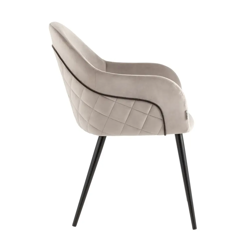 Фото 3 Кухонный стул Stool Group Новел 85x64x41 см велюр цвет коричневый