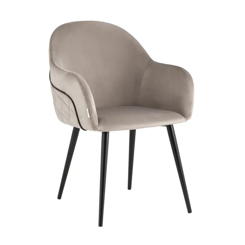 Фото 2 Кухонный стул Stool Group Новел 85x64x41 см велюр цвет коричневый