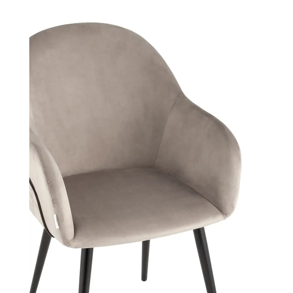 Фото 8 Кухонный стул Stool Group Новел 85x64x41 см велюр цвет коричневый