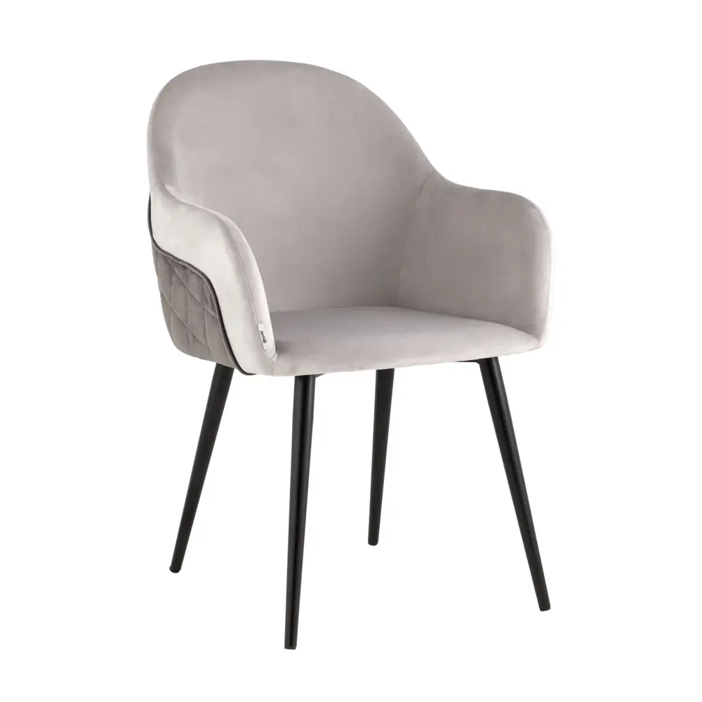 Фото 2 Кухонный стул Stool Group Новел 85x64x41 см велюр цвет серый