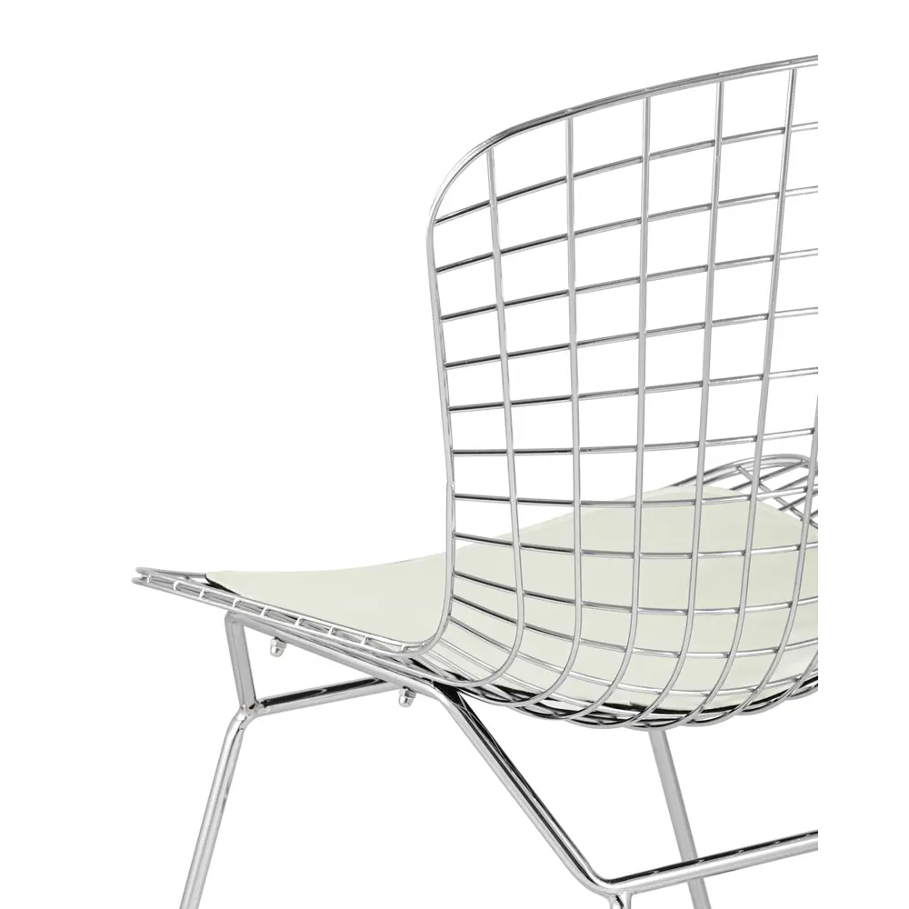 Фото 5 Комплект кухонных стульев 2 шт Стул груп Bertoia 83x56x53 см искусственная кожа цвет белый