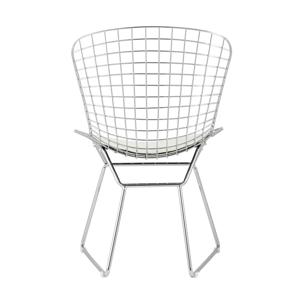 Фото 3 Комплект кухонных стульев 2 шт Стул груп Bertoia 83x56x53 см искусственная кожа цвет белый