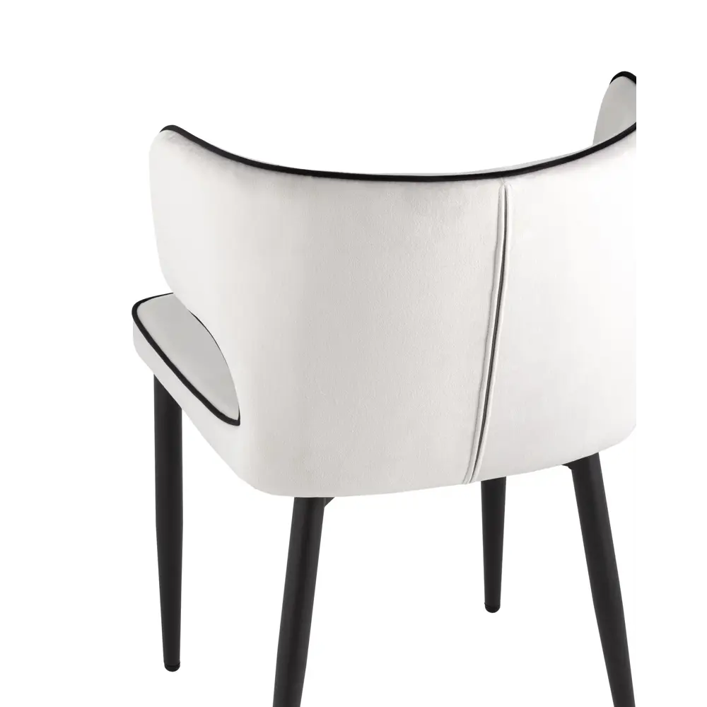 Фото 7 Комплект кухонных стульев 2 шт Стул груп Матео 86x57x48 см велюр цвет светло-серый Фото 7 Комплект кухонных стульев 2 шт Стул груп Матео 86x57x48 см велюр цвет светло-серый