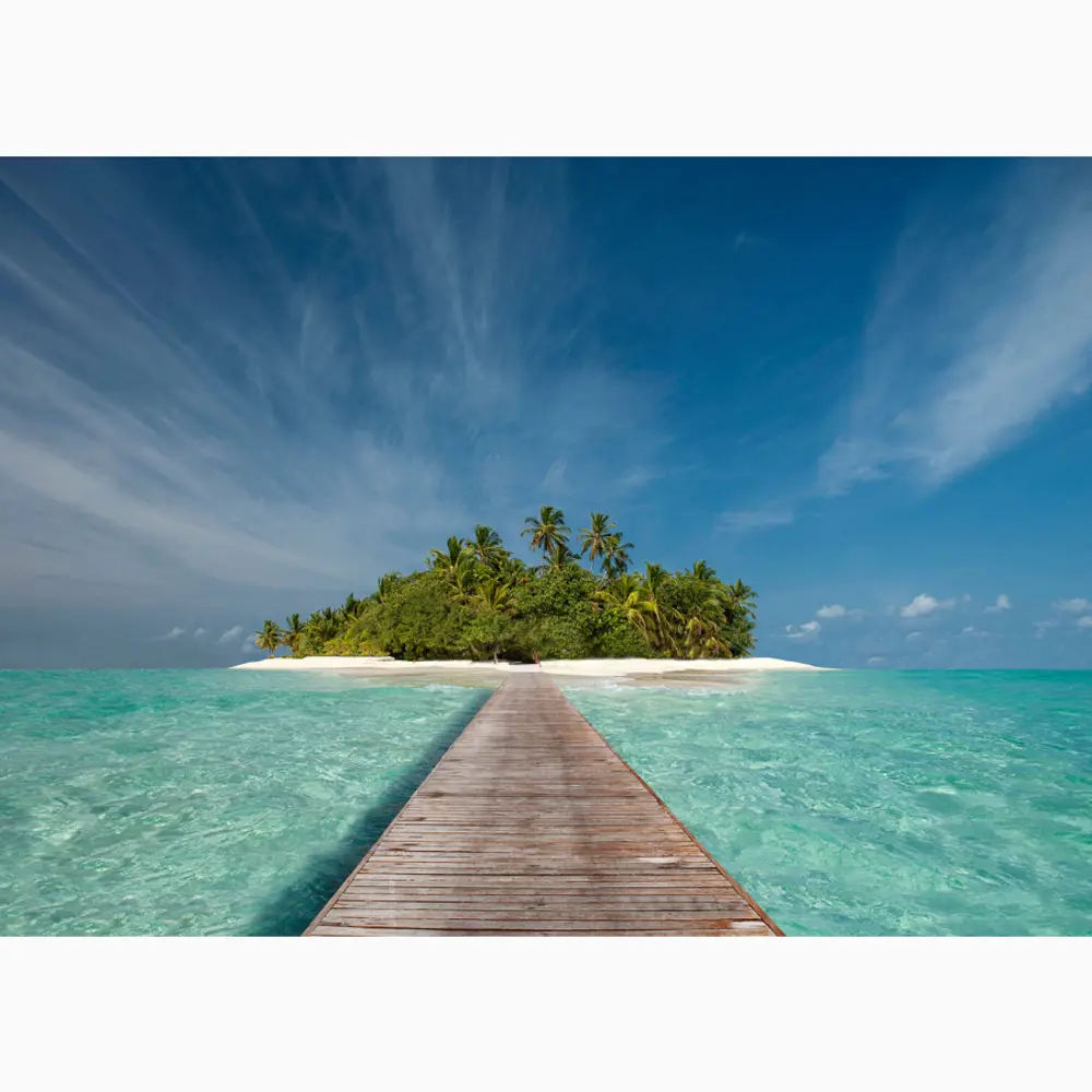 Фото 2 Фотообои флизелиновые Postermarket 254x184 см WM-29NW Деревянный пирс