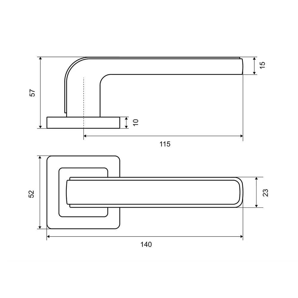Фото 6 Ручка Palladium Proton GF графит 2шт