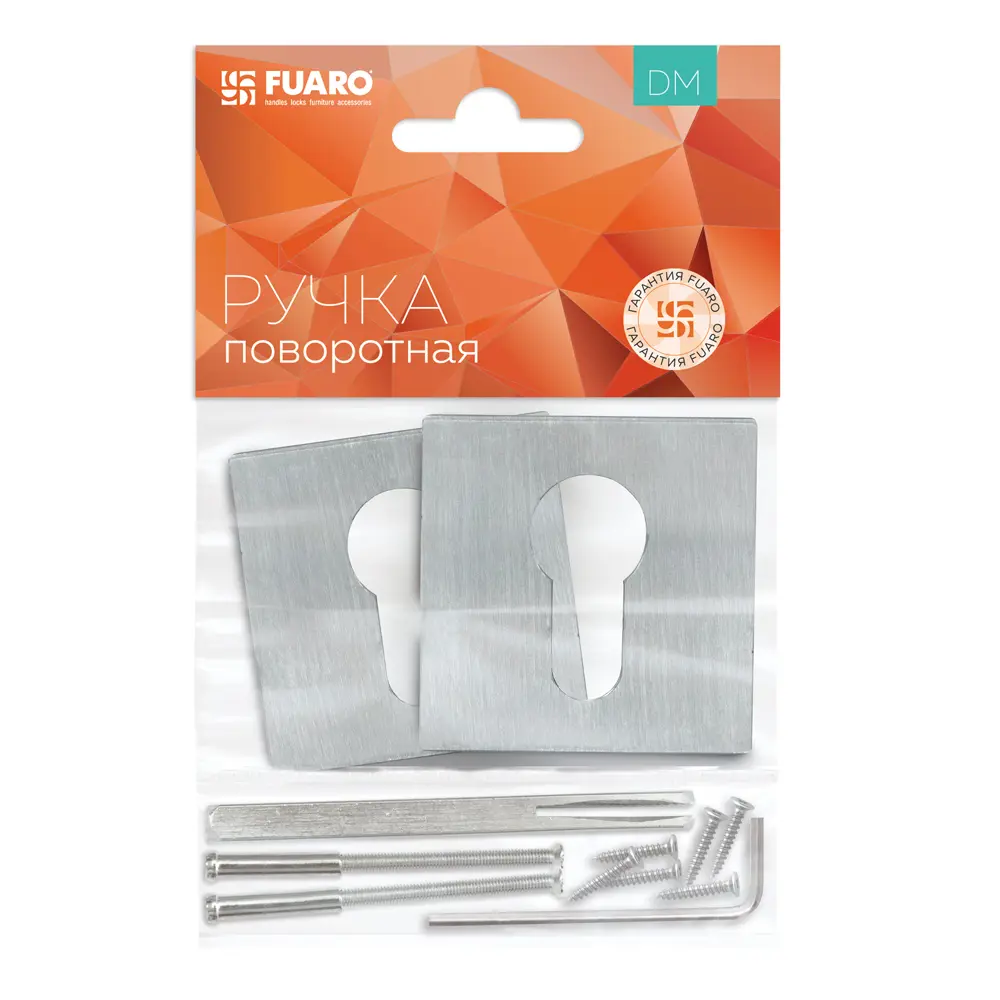 Фото 3 Накладка под цилиндр Fuaro ET.K.DM51 SSC-16 сатинированный хром Фото 3 Накладка под цилиндр Fuaro ET.K.DM51 SSC-16 сатинированный хром