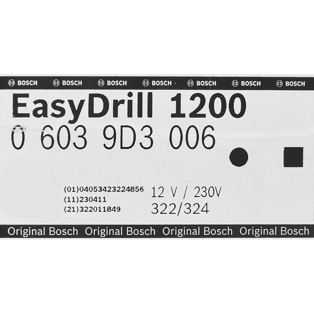 Фото 9 Дрель-шуруповерт аккумуляторная Bosch EasyDrill 1200 06039D3006, 12 В Li-ion 1x1.5 Ач Фото 9 Дрель-шуруповерт аккумуляторная Bosch EasyDrill 1200 06039D3006, 12 В Li-ion 1x1.5 Ач